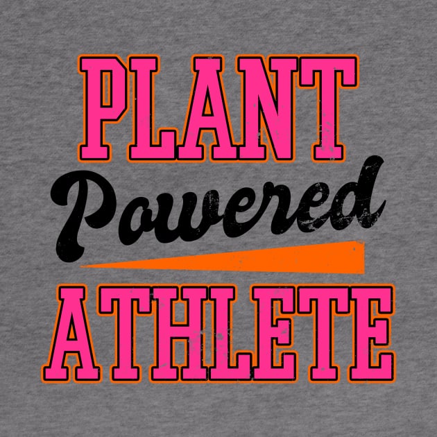 Vegan Athlete Shirt | Plant Powered Workout Gift by Gawkclothing